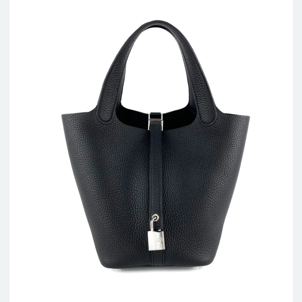 Elegant Black Tote Bag